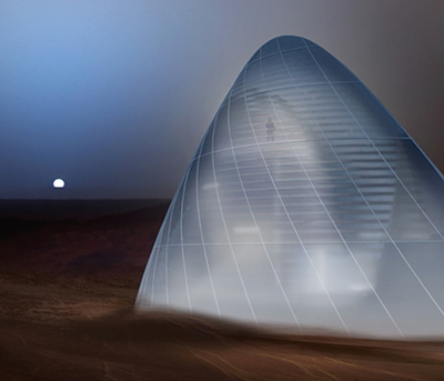 Mars Ice House by SEArch+ / CloudsAO